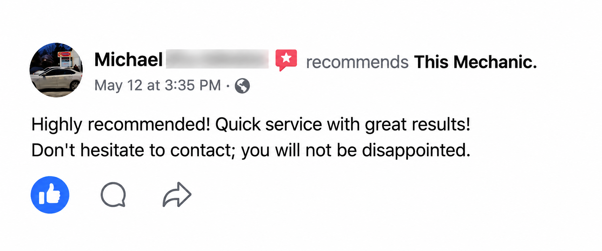 CarBuddy testimonial 3